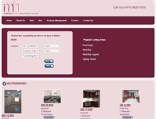 Tablet Screenshot of maroonhomes.com